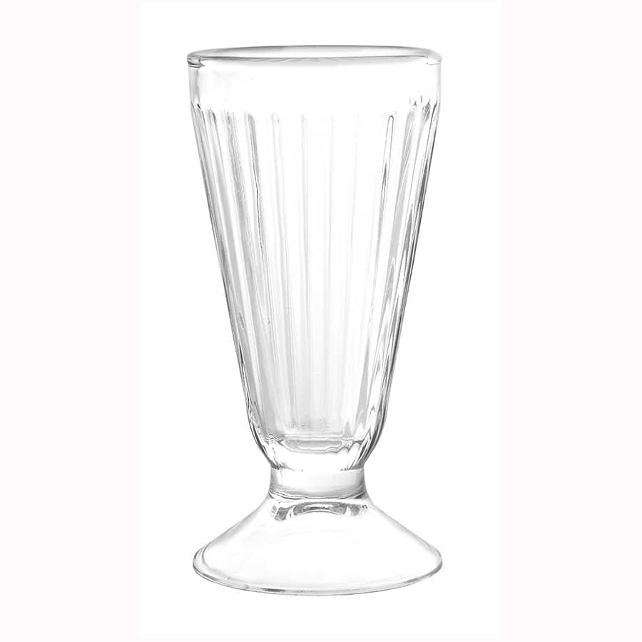 כוס זכוכית מילקשייק 280 מ"ל