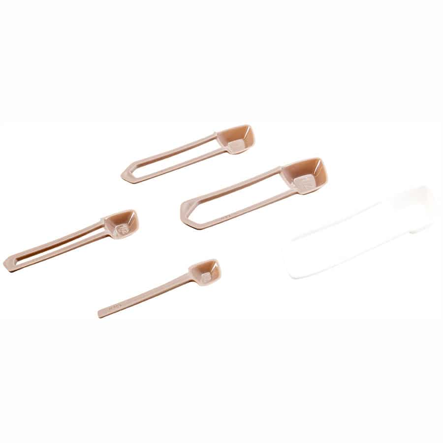 5 כפות מידה מרובע CutterPeeler