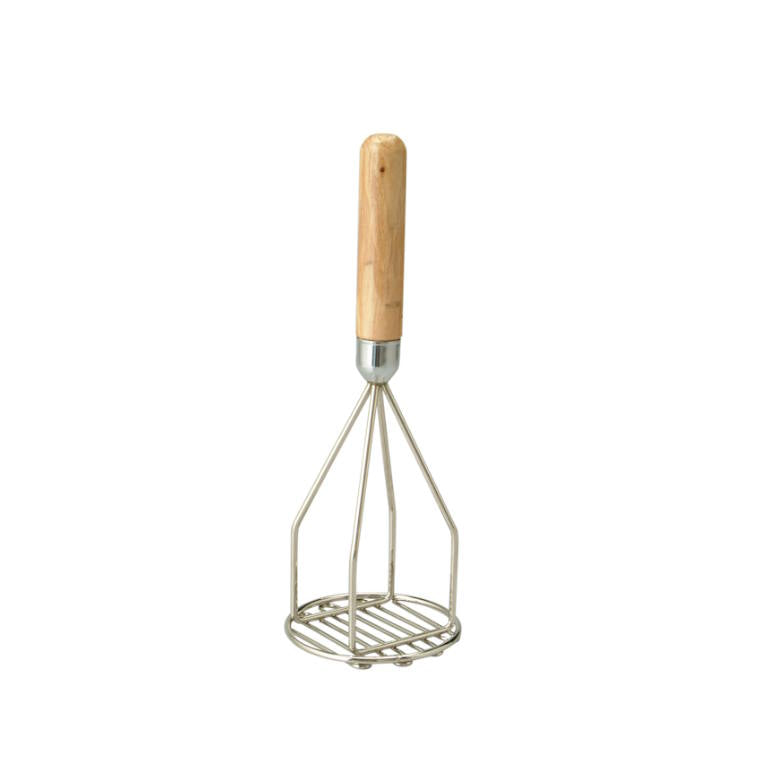 מועך תפוח אדמה ידית עץ CutterPeeler 45cm