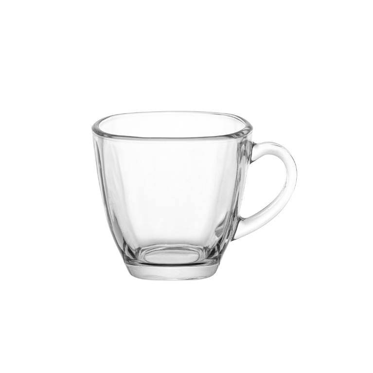 ספל זכוכית מרובע 205ml