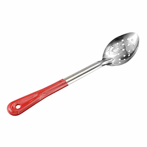 כף הגשה מחוררת אדומה 33 סנטימטר CutterPeeler