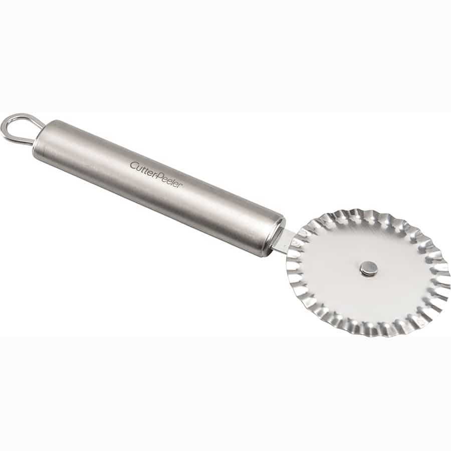 סכין גלגלת פיצה משוננת CutterPeeler