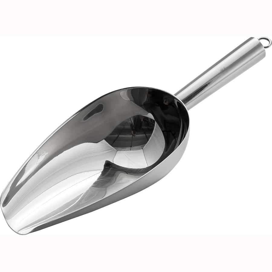 כף מזון נירוסטה בסיס עגול 360 גרם CutterPeeler