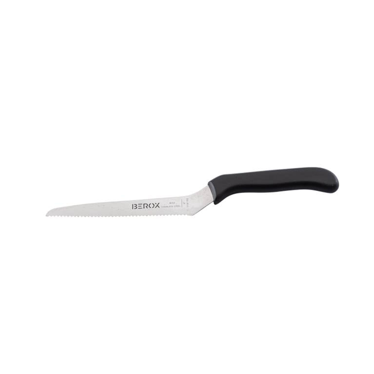 סכין מדורגת שחורה BEROX 14cm
