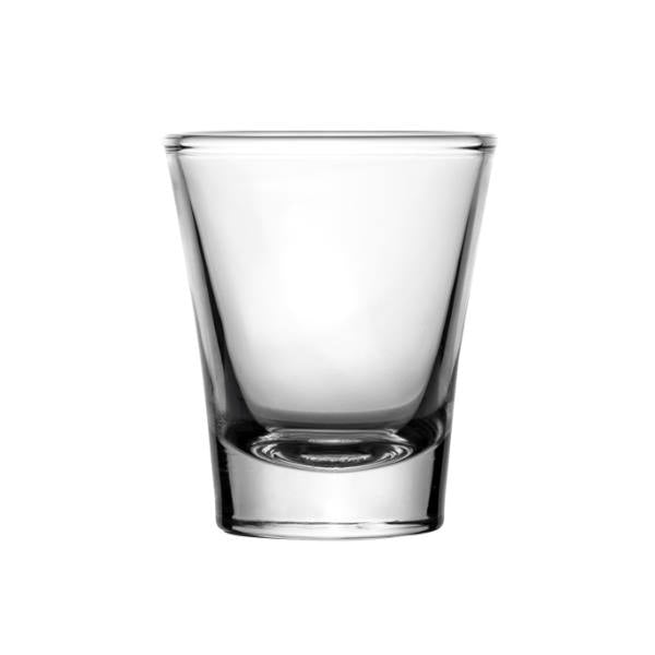 כוס זכוכית דגם "רש קפאינו" 80ml