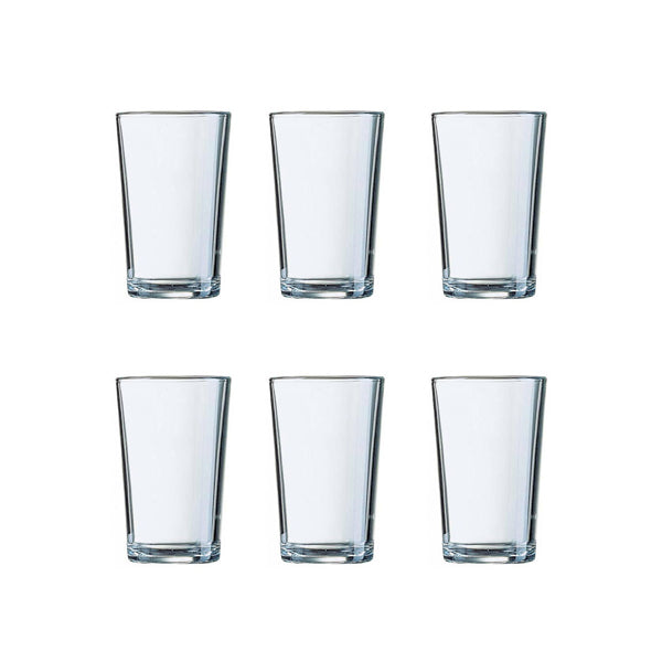 6 כוסות זכוכית מחוסמת 200 מ”ל Arcoroc