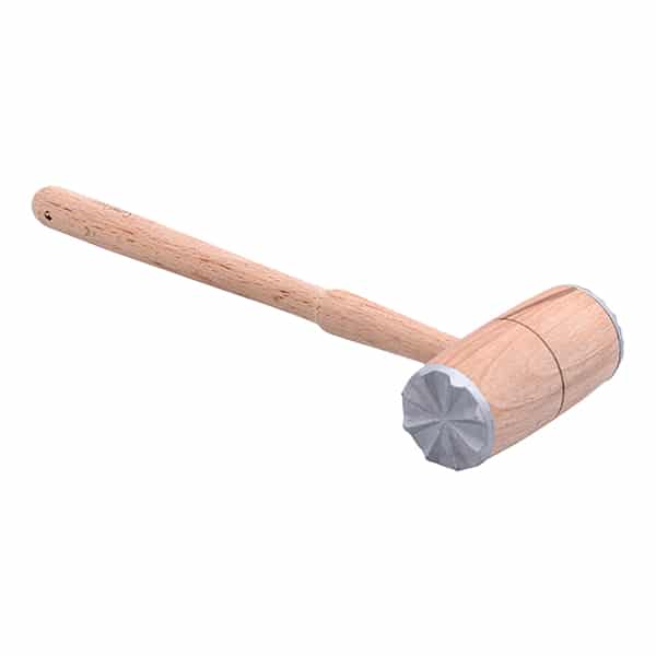 פטיש שניצל עץ בוק ראש אלומיניום CutterPeeler