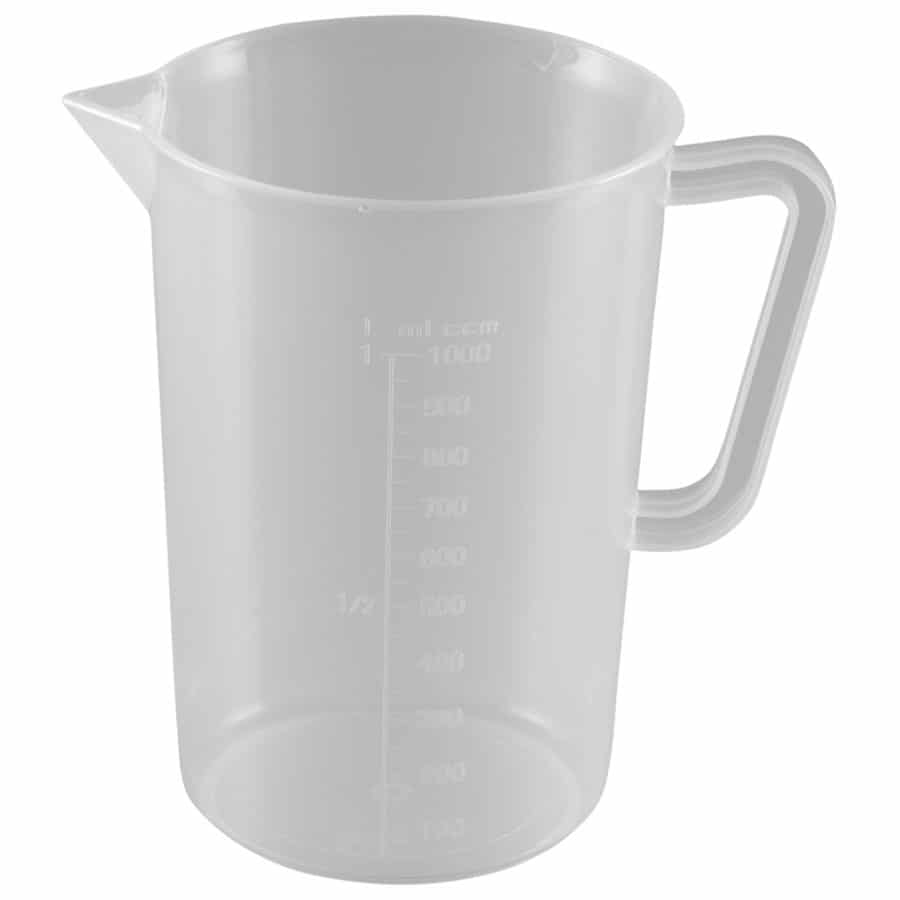 כד מדידה פלסטיק 1 ל' Cutterpeeler