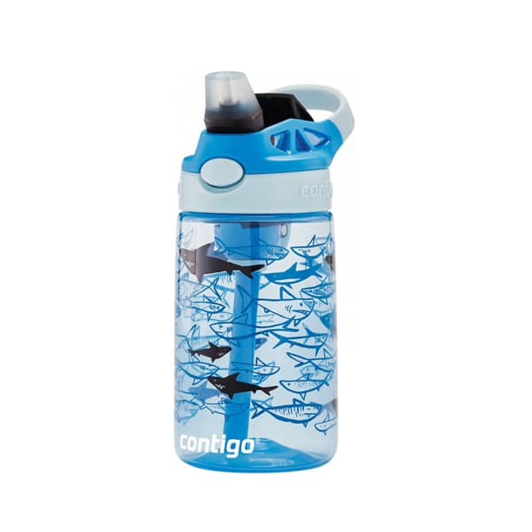 בקבוק שתיה לילדים GIZMO 420ml כרישים Contigo