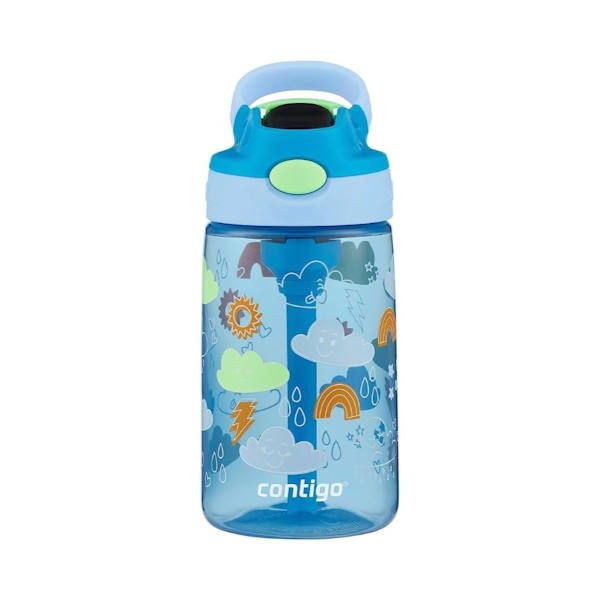 בקבוק שתייה לילדים CLEANABLE 420ml עננים Contigo