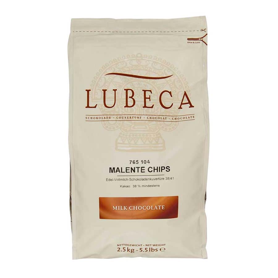 שוקולד חלב 1 ק"ג Lubeca
