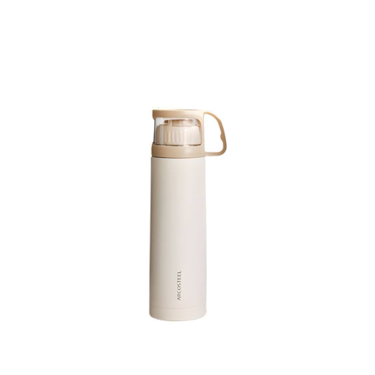 תרמוס קרם לשתייה חמה/קרה Arcosteel 500ml
