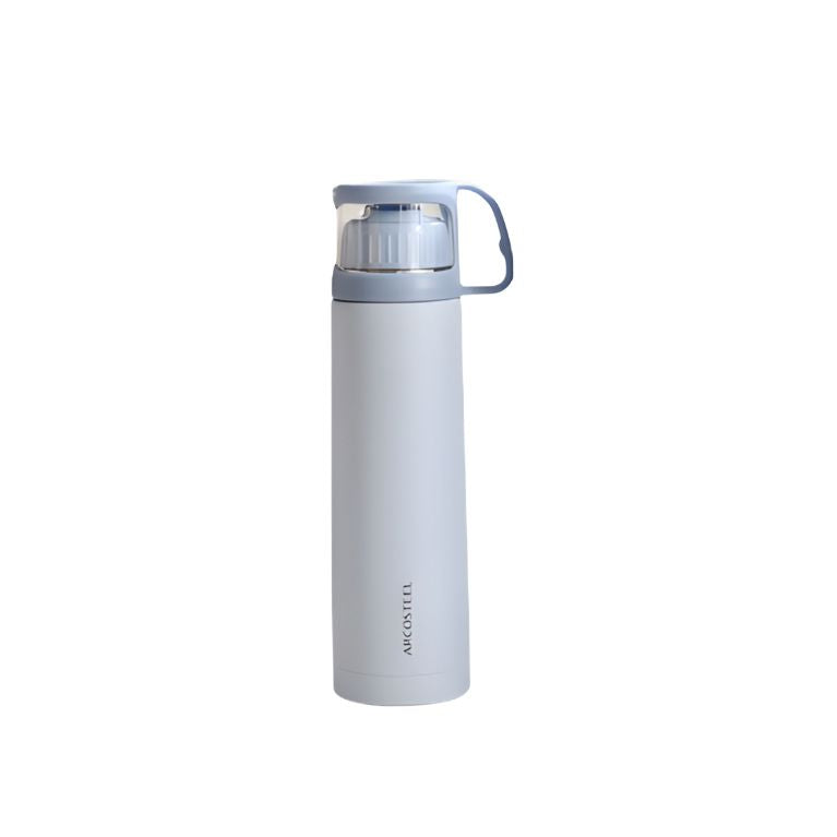 תרמוס תכלת לשתייה חמה/קרה 1 ליטר Arcosteel