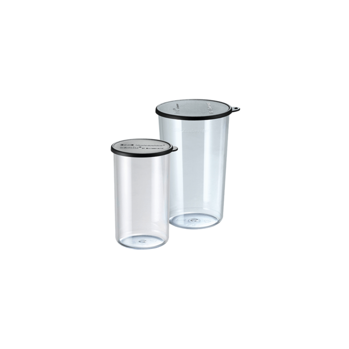 סט מכלים ומכסה Bamix 400ml+700ml