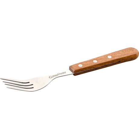 מזלג סטייק ידית עץ  CutterPeeler