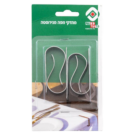 4 מהדקי מפה מעוגלים נירוסטה  PALED