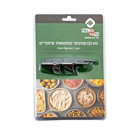 סט 3 פותחני שימורים PALED