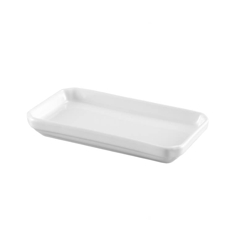 כלי הגשה מלבני פורצלן  Jaguar 15X8X2cm