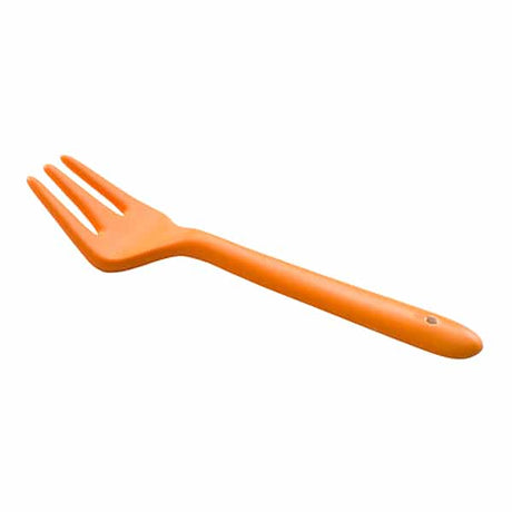 מזלג לסלט פורצלן כתום
