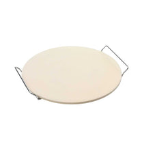 אבן פיצה עגולה ומעמד נירוסטה Jamie Oliver 33cm