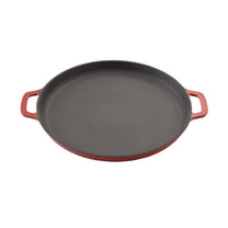מחבת 2 ידיות יציקת ברזל ציפוי אמייל CutterPeeler 35cm