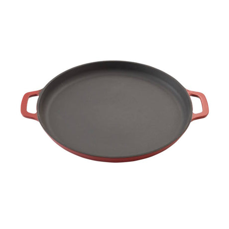 מחבת 2 ידיות יציקת ברזל ציפוי אמייל CutterPeeler 35cm