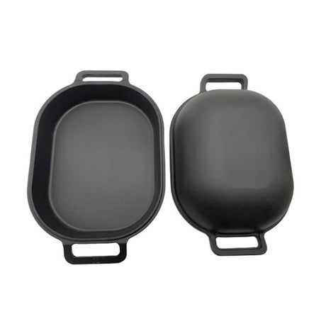 סיר מלבני יציקת ברזל CutterPeeler 31x25cm