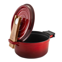 סיר יציקת ברזל ציפוי אמייל CutterPeeler 28cm