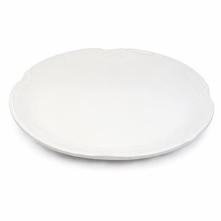 צלחת פירנצה פורצלן לבן Jaguar 23cm