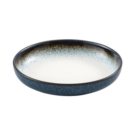 צלחת פורצלן דגם שירז כחול Jaguar 16cm