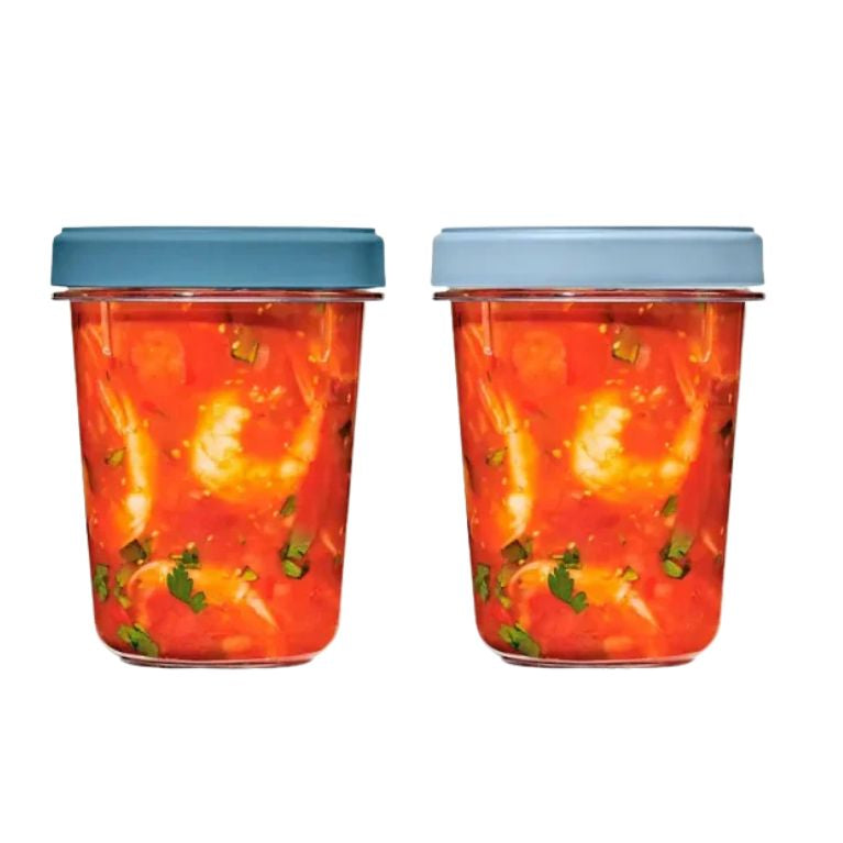 סט 2 קופסאות אחסון OXO TWIST & STACK 946ml