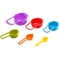 סט כוסות מידה צבעוני CutterPeeler