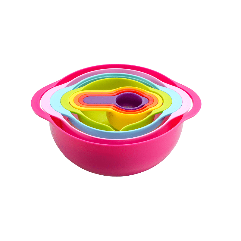 סט קערות + מסננות + כוסות מדידה CutterPeeler