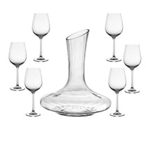 סט דקנטר 1.5 ליטר עם 6 כוסות רגל 400ml