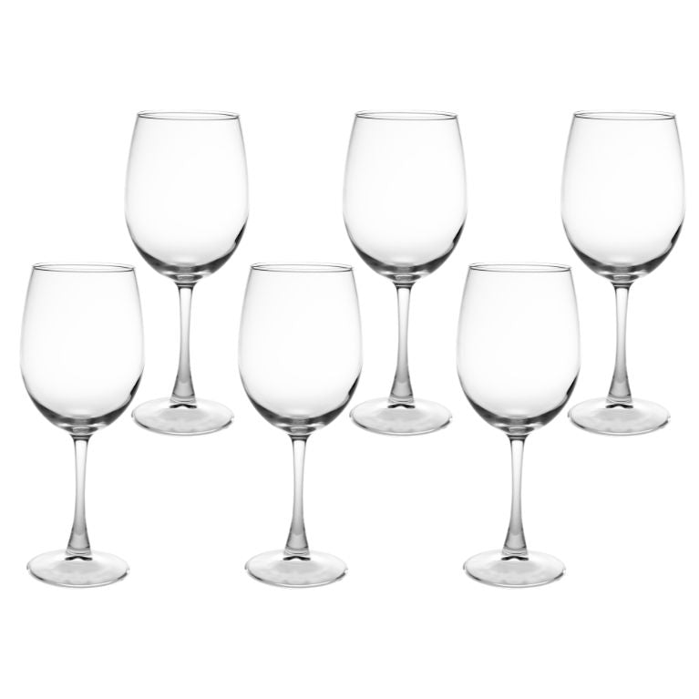 שיישית כוסות רגל סירה 465ml