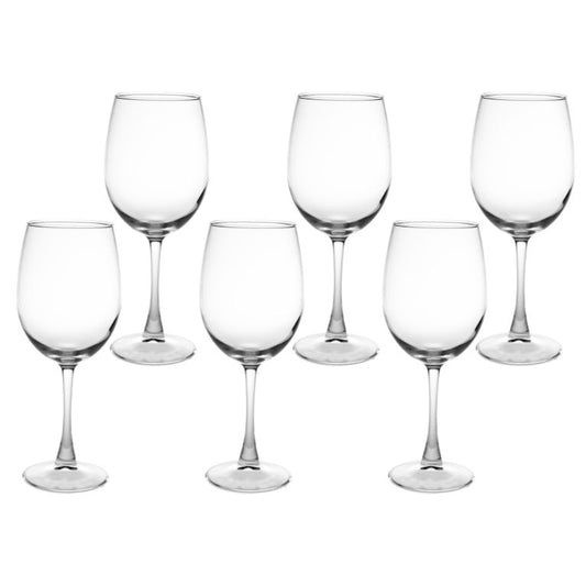 שיישית כוסות רגל סירה 465ml
