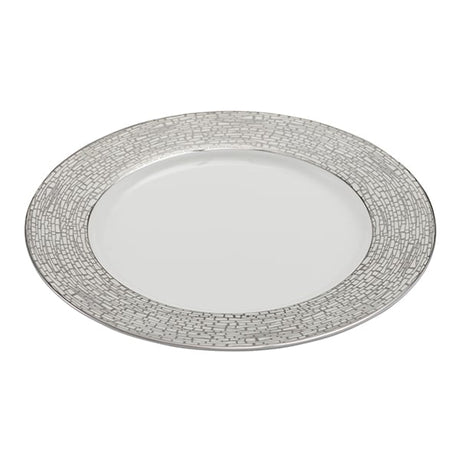 צלחת פורצלן מקושטת Jaguar 30cm