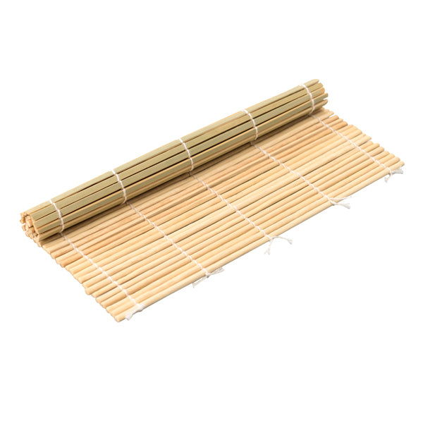 מחצלת לסושי קנים שטוחים 24X24 ס"מ CutterPeeler