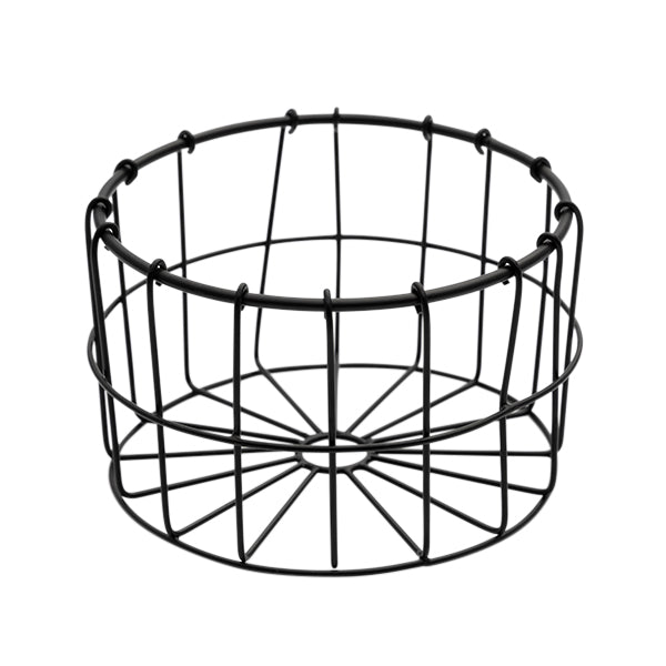 סלסלה עגולה שחורה 18X11.5 ס"מ CutterPeeler