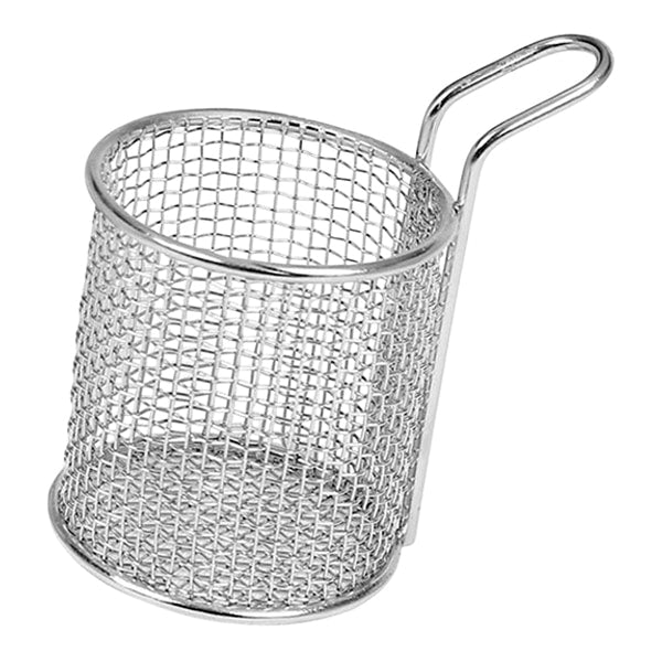 סלסלה עגולה נירוסטה עם ידית CutterPeeler