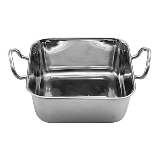 כלי הגשה מרובע נירוסטה 13.5X5.5ס"מ CutterPeeler