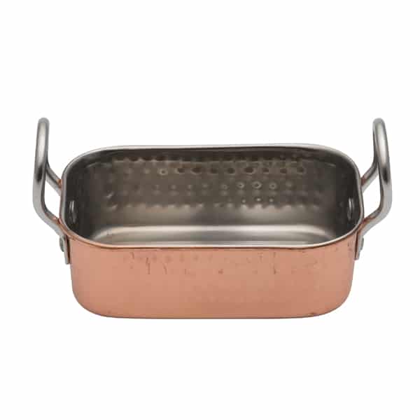 כלי הגשה מרובע נחושת 8.5X12 ס"מ CutterPeeler