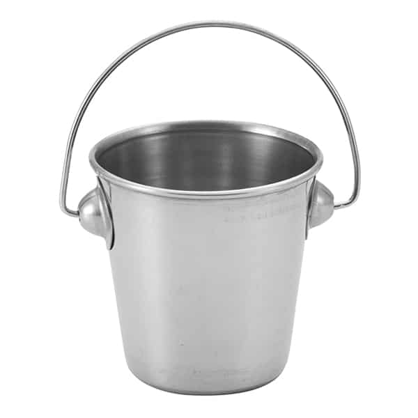 דלי נירוסטה 6.5X6.5 ס"מ CutterPeeler
