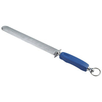 מוט השחזה אובלי רחב ידית כחולה CutterPeeler 25cm