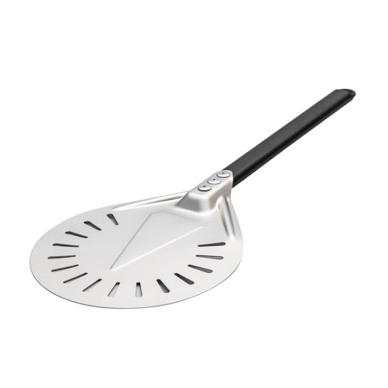משוט לפיצה אלומיניום מחורר CutterPeeler 20X60cm
