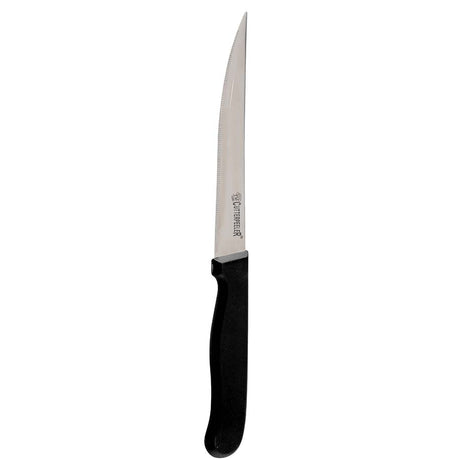 סכין סטייק שחור  12 ס"מ CutterPeeler