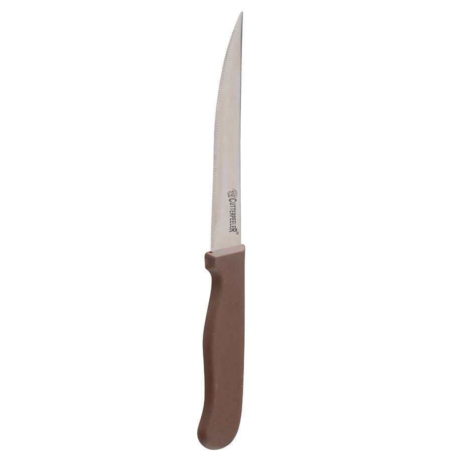 סכין סטייק חום  12 ס"מ CutterPeeler