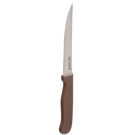 סכין סטייק חום  12 ס"מ CutterPeeler