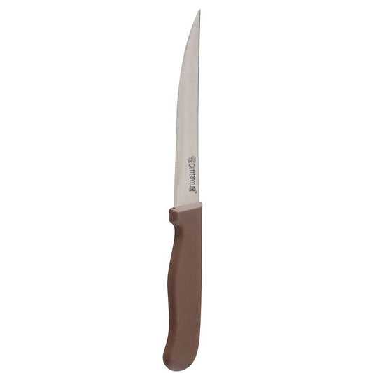 סכין סטייק חום  12 ס"מ CutterPeeler