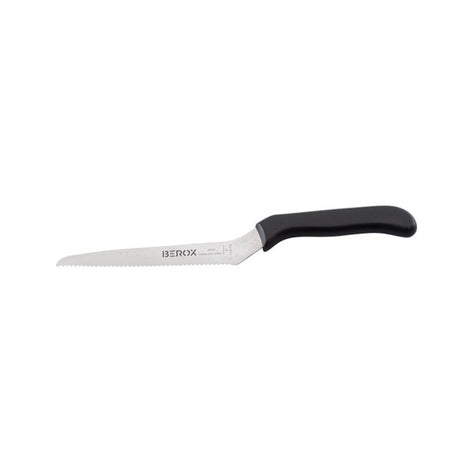 סכין מדורגת שחורה BEROX 14cm